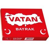 Empressco Vatan Masa Bayrağı Türk %100 Polyester 20X30 VT101 ( 10 Adet) - Fiyatı, Yorumları - -- - Seçenek 1