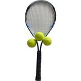 Empressco Yetişkin Kort Tenis Raketi Seti Başlangıç Seviye Tenis Raketi Seti Taşıma Çantası Kırmızı