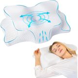 Empressco Yüksek Konforlu Ortopedik Boyun Yastığı, Xxl Boy, %100 Visco Malzeme - 10 cm - 0002R72