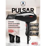 Empressco Yüksek Performanslı 2500W Siyah Profesyonel Saç Kurutma ve Fön Makinesi - Altın