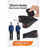Empressco Yüksek Topuk 5cm Boy Uzatan Hava Yastıklı Tabanlık, Rahat ve Şık Adımlar - 1 Adet