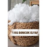 Empressco Yumuşak ve Hafif 100% Boncuk Elyaf, 1 kg Yastık, Yorgan ve Oyuncak Malzemesi - 10 cm - 0002R72
