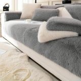 Empressco Yumuşak ve Kalın Peluş Koltuk Örtüsü, 75X190 Cm, Oturma Alanı Için Ideal - 301 - Siyah