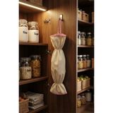 Empressco Yunusoğlu Home Pembe Biyeli Bej Renk Poşetlik – Mutfak Düzenleyici Askılı Çanta – 50 cm Bez Poşet Saklama Torbası - Fiyatı, Yorumları - Seçenek 1 - Acı Kahverengi - Bej