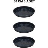 Empressco Yuvarlak Saksı Altlığı 30 cm 3 Adet