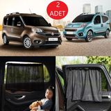 Empressco Zeyzen Doblo Fiorino Tüm Modeller Ile Uyumlu Oto Yan Cam Perde Araç Arka Güneşlik Gölgelik Araba Perdesi - Fiyatı, Yorumları - Beyaz