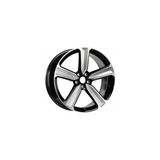 Emr 16 Inç 5X112 Babayaga Rs5 Golf Jetta Caddy Leon Uyumlu Siyah Elmas Kesim Jant Modeli Volkswagen Seat (4 Adet)