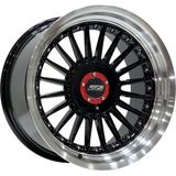 Emr 17 Inç 4X100 Alpin Polisaj Siyah Jant Modeli (4 Adet)