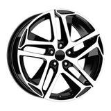 Emr 17 Inç 4X108 Peugeot Citroen Siyah Elmas Kesim Jant Modeli Peugeot Citroen (4 Adet)