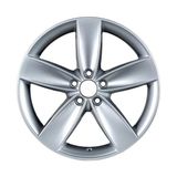 Emr 17 Inç 5X100 Boavista Polo Ibiza Uyumlu Gümüş Jant Modeli Volkswagen Seat (4 Adet)
