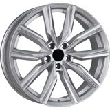 Emr 17 Inç 5X100 Kapstadt Polo Ibiza Egea Doblo Uyumlu Gümüş Jant Modeli Volkswagen(4 Adet)