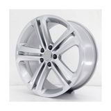 Emr 17 Inç 5X100 Mallory Jant Polo Ibiza Egea Uyumlu Jant Modeli Volkswagen Seat Fiat (( 4ADET) - Silver