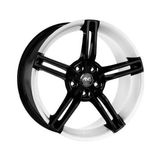 Emr 18 Inç 5X108 Taycan Focus Mondeo 3008 5008 Rifter Berlingo Combo Siyah, Beyaz Jant Modeli (4 Adet) - White