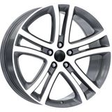 Emr 18 Inç 5X112 Savannah Gun Metal Elmas Kesim Jant Modeli (4 Adet)