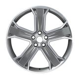 Emr 22 Inç 5X120 Range Rover Uyumlu Gun Metal Elmas Kesim Jant Modeli Land Rover (4 Adet)