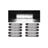 Emr Dorse Parmak Lamba 12 -24 Volt 6 Ledli Beyaz Renk 10 Adet Parmak Led Dorse Kamyon Led Lamba Beyaz