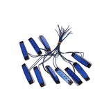 Emr Dorse Parmak Lamba 12 -24 Volt 6 Ledli Mavi Renk 10 Adet Parmak Led Dorse Kamyon Led Lamba Mavi