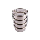Emr Paslanmaz Sefer Tası 3 No 4lü 18x28 CM