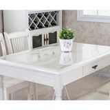 Emr Şeffaf Pvc Ince Masa Örtüsü 0.4mm Şeffaf Masa Örtüsü 180x140 cm - 180 x 140 cm