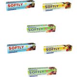Emr softy kilitli buzdolabı poşeti - 6 lı set küçük/orta/büyük