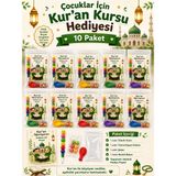 Emrah Gültekin Çocuklar Için Kur'an Kursu Hediyesi 10 Paket Yumurtlayan Kalem Balon Şekerli Hediye Seti
