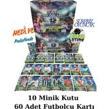 Emrah Gültekin Dünya Yıldızları 10 Kutu 60 Kart Şampiyonlar 2026 Futbolcu Kart Seti Sürpriz Oyuncak Hediyeli - Adaçayı Yeşili