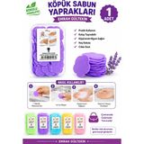 Emrah Gültekin Köpük Sabun Yaprakları 1 Adet Pratik Taşınabilir Hijyenik Sabun Kağıdı