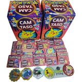Emrah Gültekin Pokemon Cam Taso 10 Adet | Hediye Paketli Gönderim | Mini Oyuncak ve Şeker Hediyeli Set