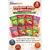 Emrah Gültekin Popios Patlayan Şeker Karışık Popping Candy Nostalji Eskimeyen Tad Ağızda Patlayan Şeker Okulda Dağıtmalık - 8 Adet