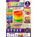 Emrah Gültekin Renkli Yay Oyuncağı Slinky Stres Oyuncağı Eğitici Oyuncak Çocuk Oyuncağı 1 Adet