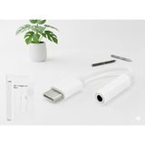 Emre Bilişim iphone Typc 15+16+17 ile Uyumlu Kulaklık Çevirici Aux 3.5mm Dönüştürücü Adaptör Type-C ile Uyumlu 1 Adet - Bej