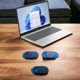 Emre Bilişim Web Kamera Kapatıcı Ekstra Ince - Webcam Cover Gizliliğiniz Için Güvenli Kullanım 3 adet - Siyah