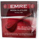 Emre Kısa Sap Bağlama Teli - Ipek Bamlı Saz Teli 0.18Mm- 0.28Mm