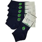 Emre Socks 6 Çift Bambu Kısa Spor Dikişsiz Burunlu Lacivert Erkek Patik Çorap - 40 - 45