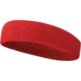 Emre Spor Havlu Ter Kafa Headband Tenis Saç Bandı - Kırmızı