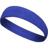 Emre Spor Havlu Ter Kafa Headband Tenis Saç Bandı - Mavi