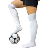 Emre Spor Profesyonel Baldır Fileli Siyah Futbol Çorabı Tozluk Konç (40-46) Numara Için Uygundur - Beyaz - 40 - 45