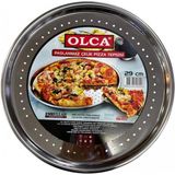 Emrullah Emr PT29 Metal Pizza Tepsisi 29 cm - Siyah - Yok