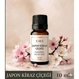 Ems E.M.S JAPON KİRAZ ÇİÇEĞİ Esansiyel Uçucu Yağ Buhurdanlık Yağı Difüzör Esansı Oda Kokusu Esansı Mum Esansı 10 Ml.