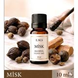 Ems E.M.S MİSK Esansiyel Uçucu Yağ Buhurdanlık Yağı Difüzör Esansı Oda Kokusu Esansı MUM ESANSI 10 ML.