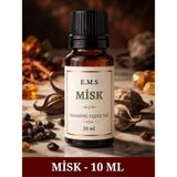 Ems E.M.S MİSK Esansiyel Uçucu Yağ Buhurdanlık Yağı Difüzör Esansı Oda Kokusu Esansı MUM ESANSI 10 ML.