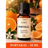 Ems E.M.S PORTAKAL Esansiyel Uçucu Yağ Buhurdanlık Yağı Difüzör Esansı Oda Kokusu Esansı MUM ESANSI 10 ML.