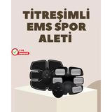 Ems Kas Yapma ve Yağ Yakma Cihazı Titreşimli 2025 Orijinal Spor Aleti Midastech - Çok Renkli