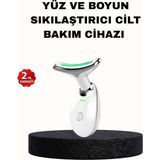 Ems Mikro Akım Yüz ve Boyun Sıkılaştırıcı Cihaz 7000 Vpm Titreşim Isı Tera - SPTROT4144-3 - Çok Renkli