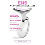 Ems Yüz Ve Çene Masaj Aleti Bataryalı Beyaz - Pembe