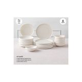 Emsan Alfa 18 Parça Yemek Takımı Beyaz