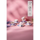 Emsan Arsel 6 Kişilik New Bone Kahve Fincan Takımı 80 ml