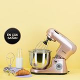 Emsan Bella Gusto Golden Pink 1300 W 5 lt Hamur Yoğurma Makinesi
