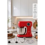 Emsan Bella Gusto Pro Dijital Ekranlı Stand Mikser Kırmızı 1500W