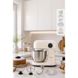 Emsan Bella Gusto Pro Dijital Ekranlı Stand Mikser Krem 1500W
